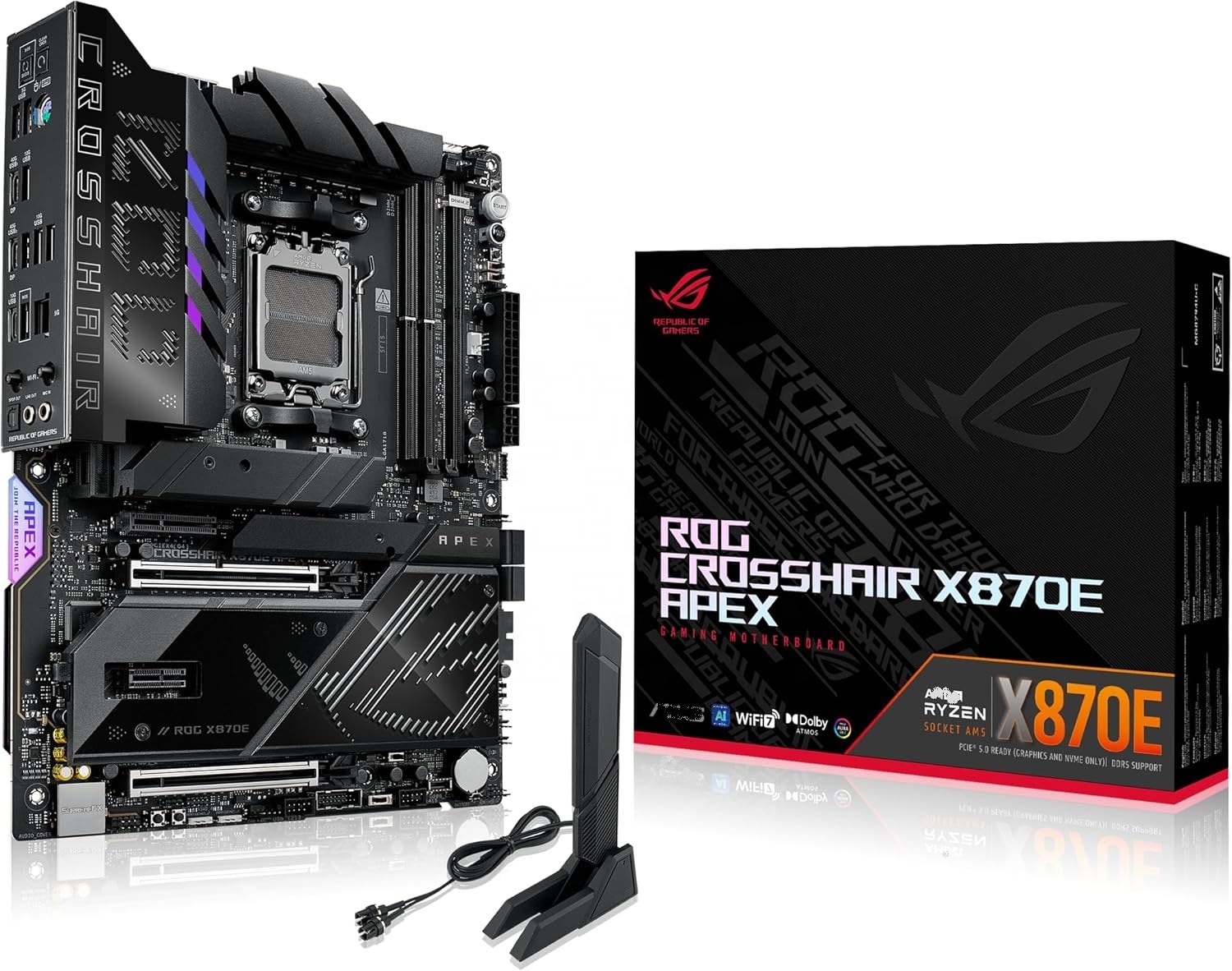 Rog Crosshair X870e Apex X870e - đánh giá và giá X870E Atx Motherboard